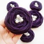 Purple Roses Handmade Appli..