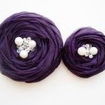 Purple Roses Handmade Appli..