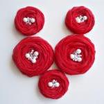 Red Roses Handmade Appliqu..