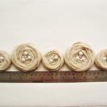  Nude Chiffon Roses Handmad..
