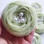 Mint Green Roses Handmade ..
