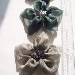 Emerald-Grey-Dark Burgundy ..
